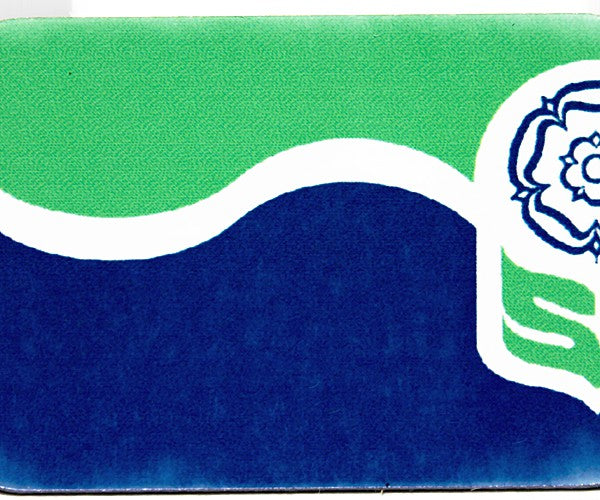 English County Flag Tag - South Yorkshire