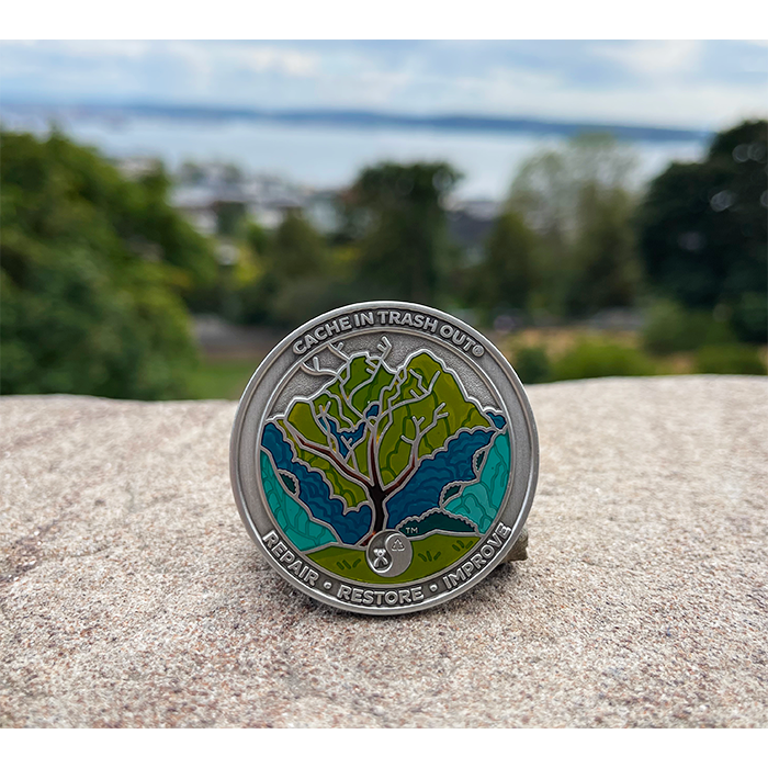 2021 CITO Geocoin & Tag Set