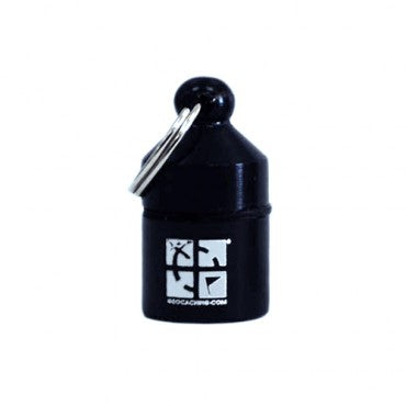 Hanging Nano Geocache Container - Black