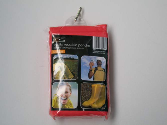 Emergency Poncho - Red