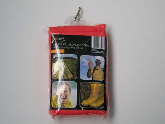 Emergency Poncho - Red