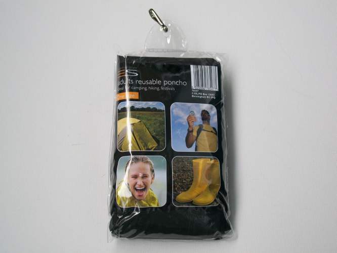 Emergency Poncho - Black
