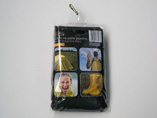 Emergency Poncho - Black