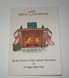 Geocaching Christmas Card - Various designs