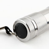 9-Bulb LED Torch - Silver