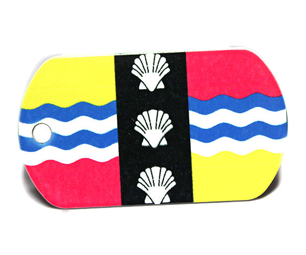 English County Flag Tag - Bedfordshire