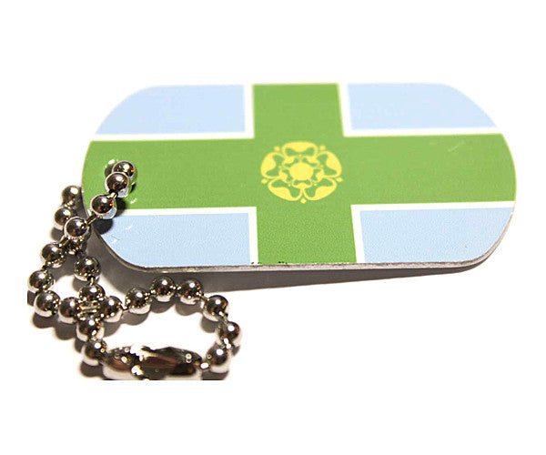 English County Flag Tag - Derbyshire