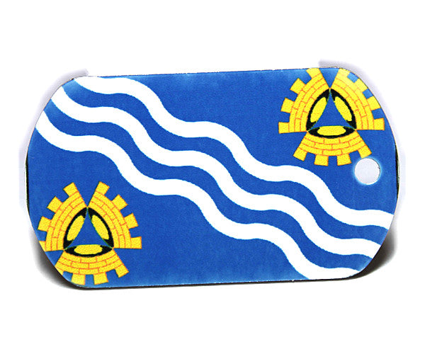 English County Flag Tag - Merseyside