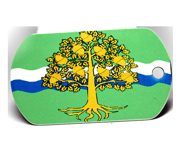 English County Flag Tag - Nottinghamshire
