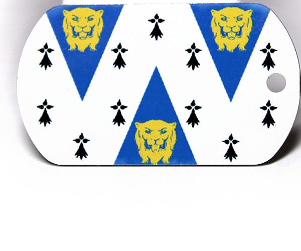 English County Flag Tag - Shropshire