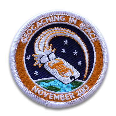 Geocaching in Space Mission Patch