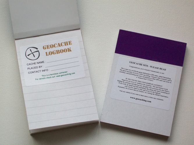 Logbook Stickers x18 - landscape