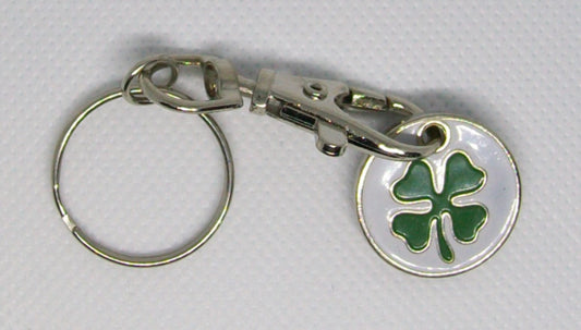 Trolley Token Keyring - Shamrock