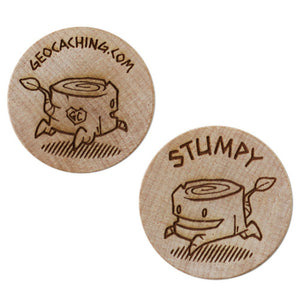 Stumpy the Wooden Nickel SWAG Coin